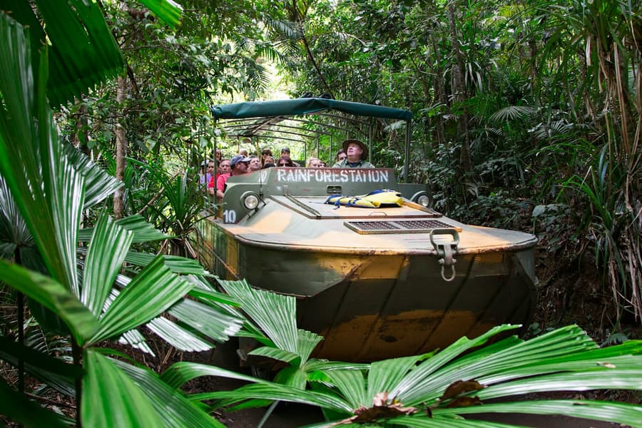 Rainforestation Nature Park, at Rainforestation Nature Park, Cairns