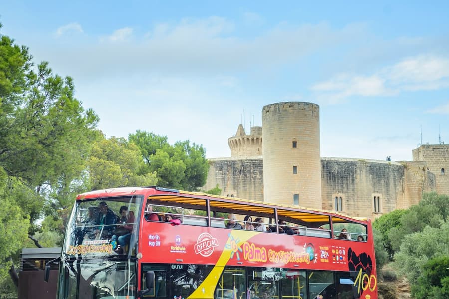 Mallorca: 24 or 48-Hr Hop-on Hop-off Bus + Boat Tour, at Palma de Mallorca Hop-on Hop-off Tours, Palma de Mallorca