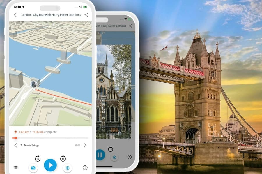 London: Harry Potter Filming Locations Audio Guide App by TouringBee, at London Self-Guided Tours