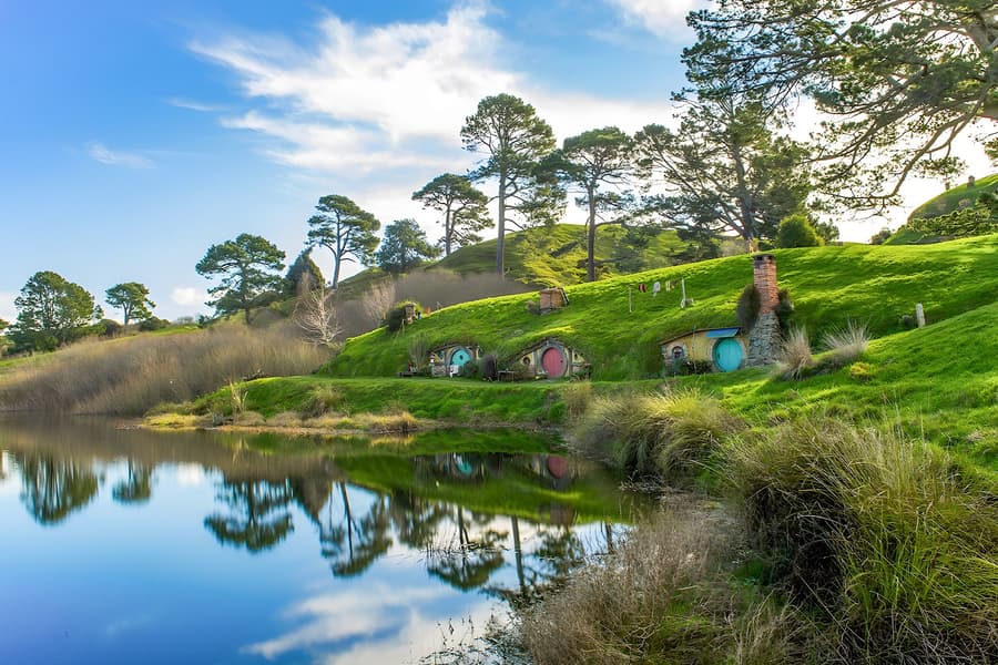 От Окланд: Обиколка с екскурзовод на Хобитън, Роторуа и Те Пуиа, at Auckland, Rotorua
