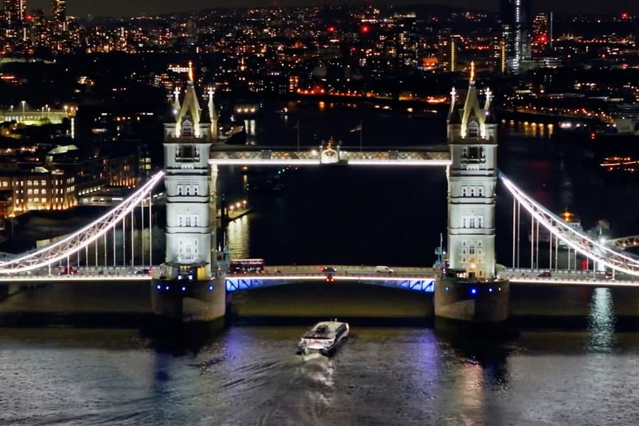 London: Thames River Night Cruise, at Thames River Cruises