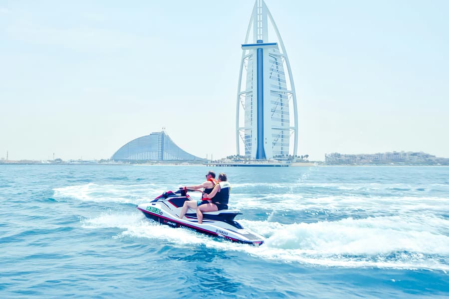 Self Drive Jet Ski Tour - JBR, Ain Dubai, Bluewaters & The Atlantis, Dubai