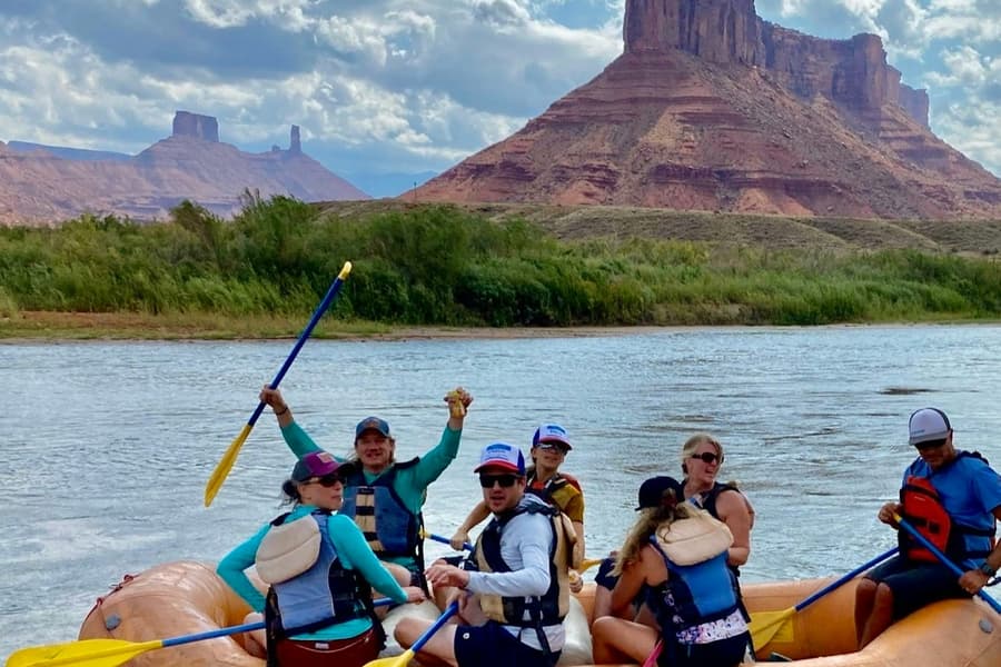 Fisher Towers: Rafting Experience with Lunch, at Rafting in Moab, Moab