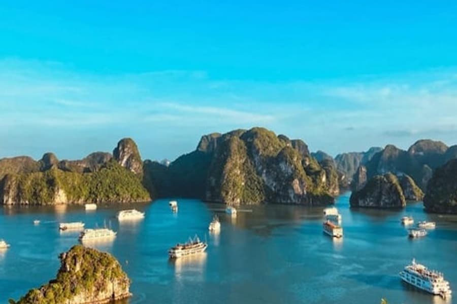 Ha Long Bay: Hele dag begeleide cruise vanuit Hanoi met Ti Top-eiland + lunch, Hanoi