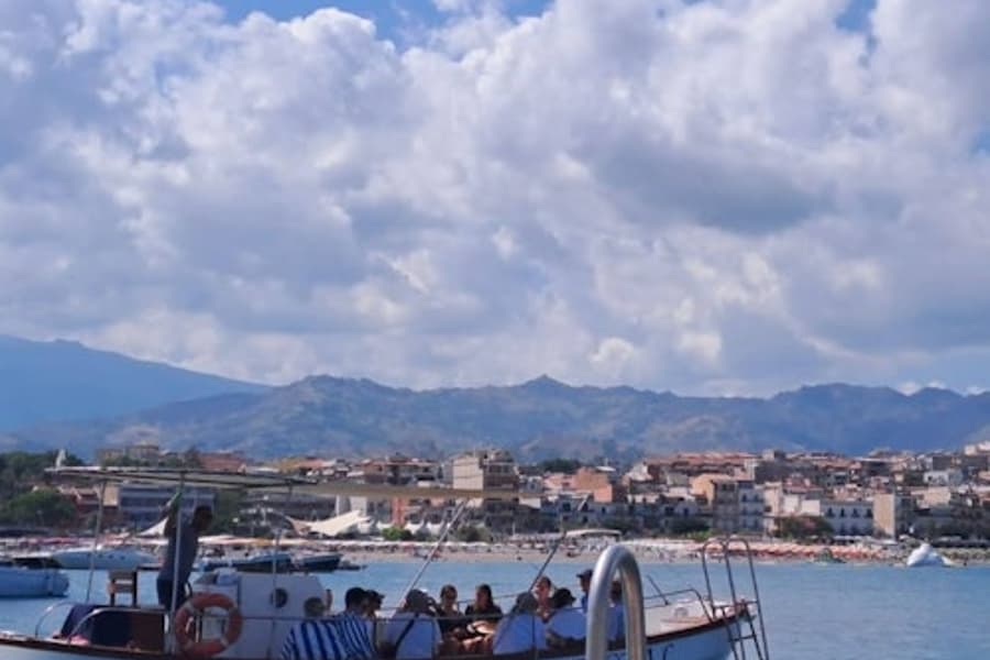 Cruise fra Giardini Naxos til Taormina, Isola Bella, Taormina