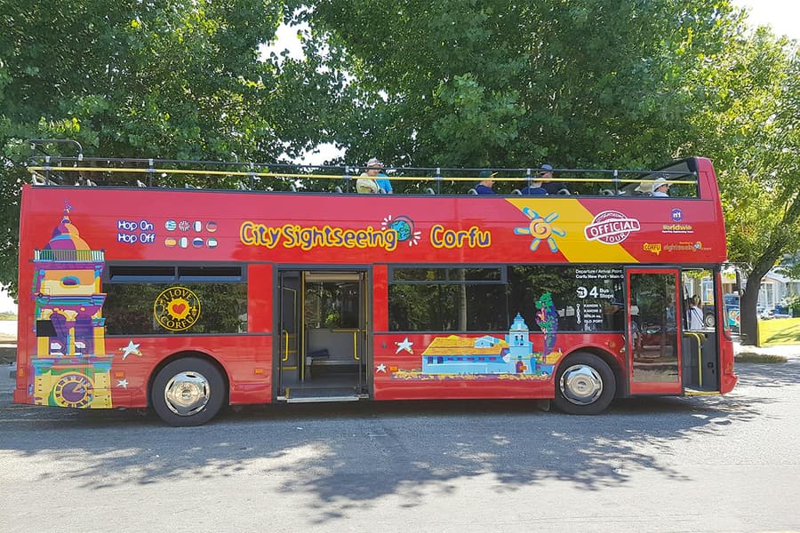 City Sightseeing: Corfu Hop-on Hop-off Bus Tour, Corfu