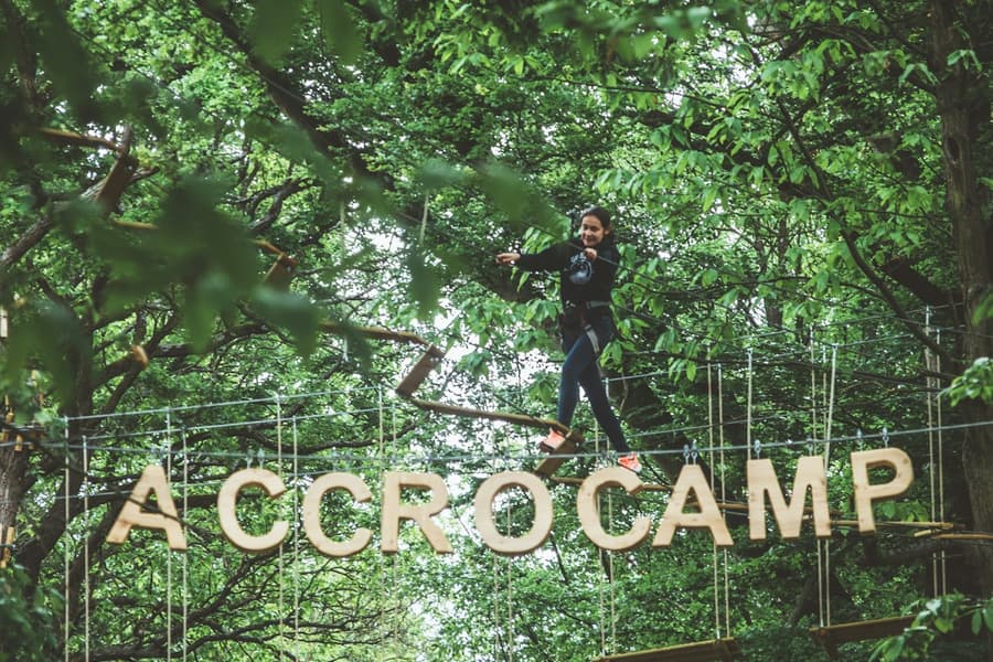 AccroCamp: Meudon Forest, at Accrocamp: Meudon Forest, Chaville