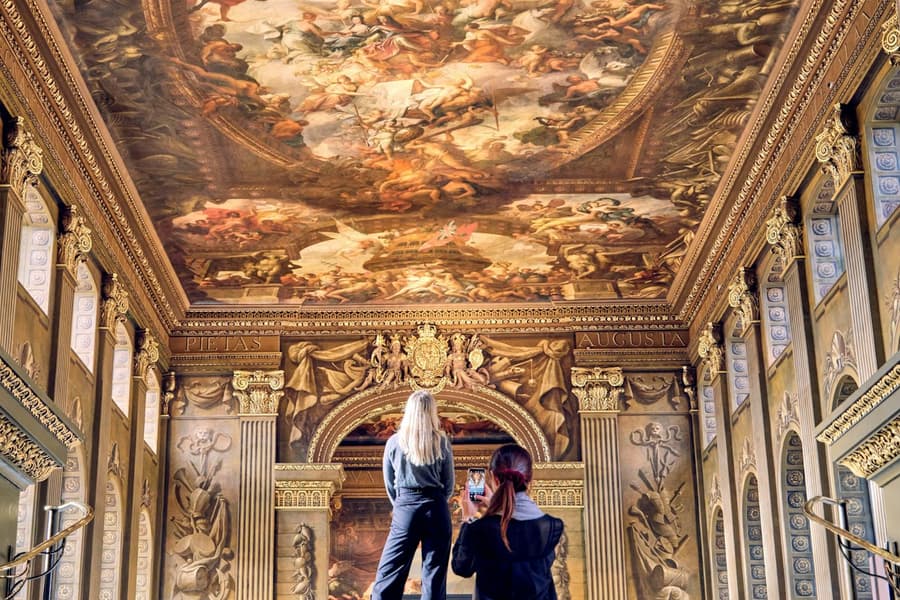 Uber Boat by Thames Clippers: Roundtrip Ticket & Painted Hall, at Old Royal Naval College
