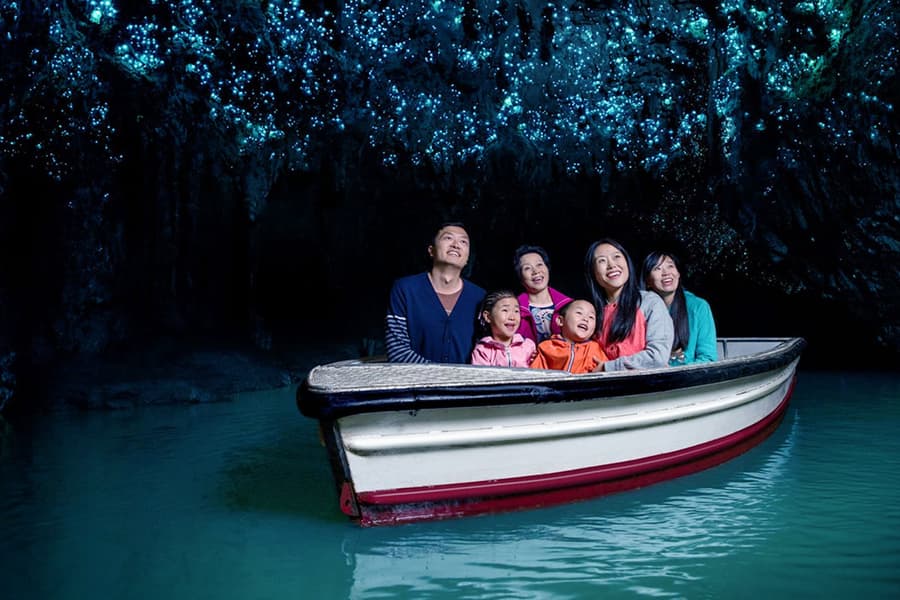From Auckland: Waitomo Caves, Rotorua & Te Puia Guided Tour tickets at Auckland