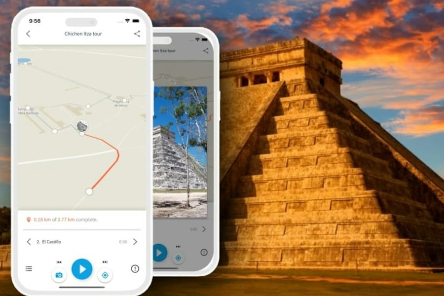 Chichén Itzá: Audio Guide App, at Chichén Itzá, Tulum
