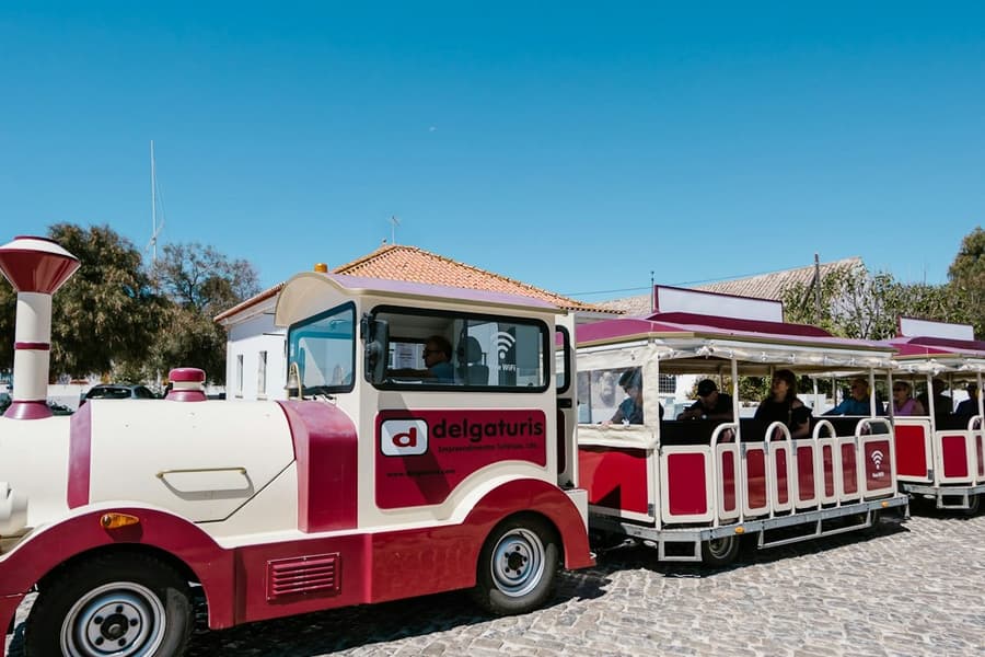 Hop-on Hop-off Train Tavira, at Algarve Bus Tours, Faro