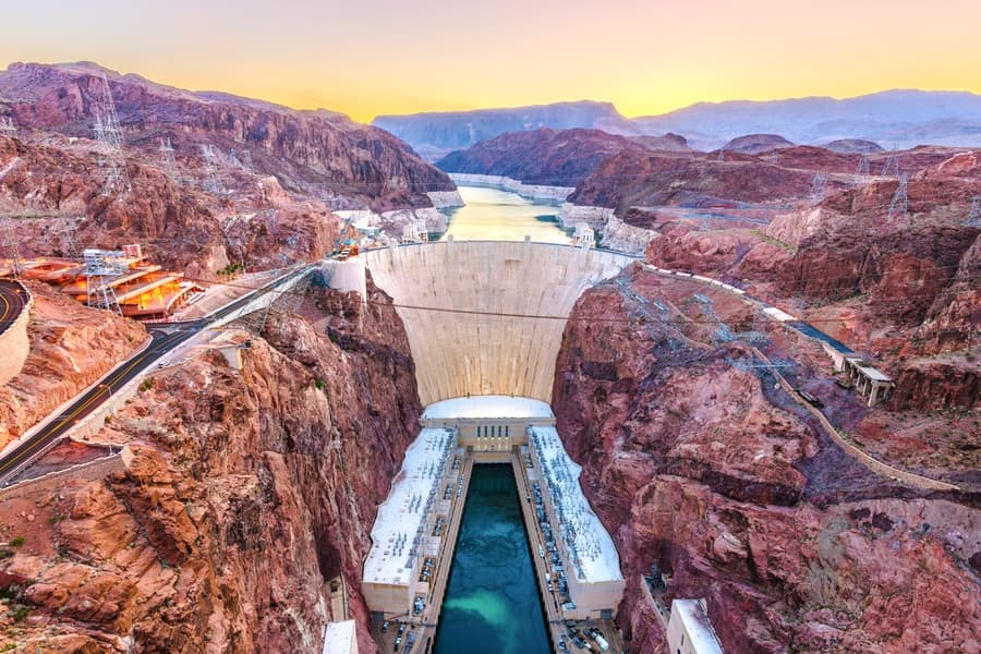 Las Vegas til Grand Canyon West & Hoover Dam bustur med valgfri Skywalk-entre, Las Vegas