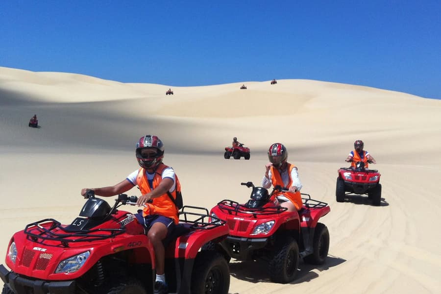 Worimi Sand Dunes Quad Bike Tour, at Sand Dune Adventures, Sydney