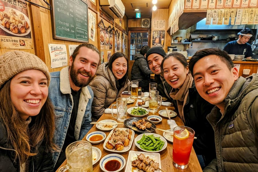 Osaka Food Tour With 15 Dishes & 3 Drinks Across 5 Local Eateries, Osaka
