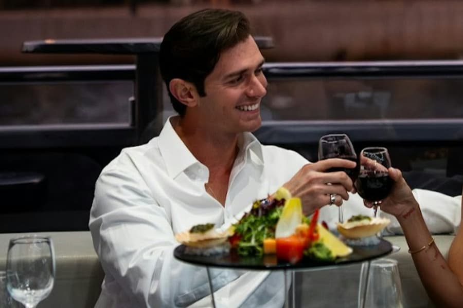 Sydney: Clearview Glass Boat Dinner Cruise + Wine, at Sydney Harbour Cruises