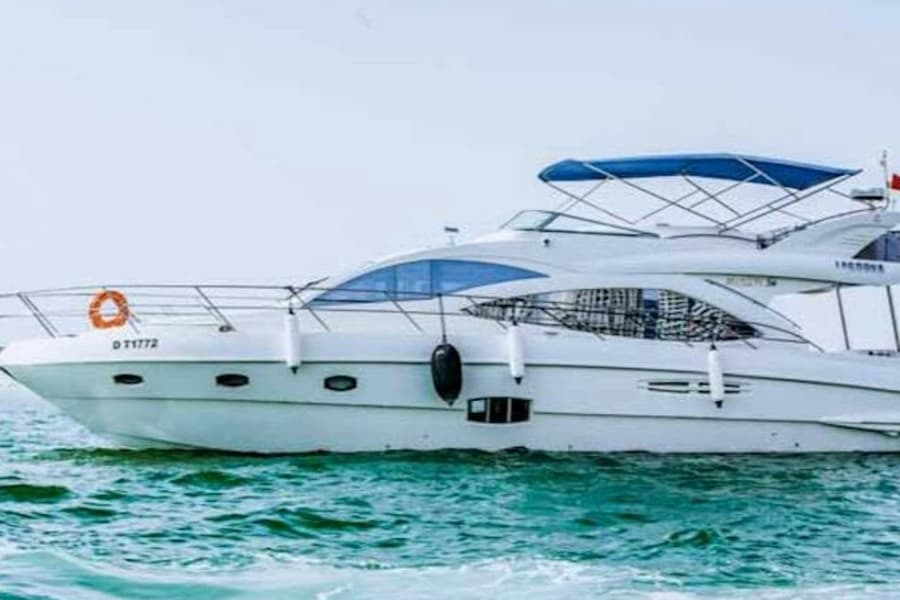 Dubai Harbour: 56-Ft Yacht Charter - Lagoona, at Dubai Sightseeing Cruises