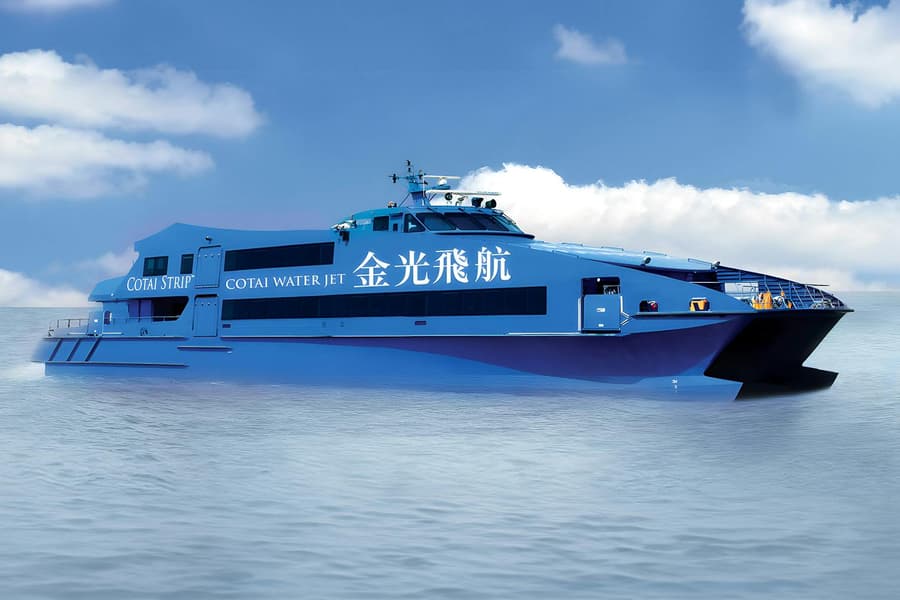 Cotai Water Jet Tickets: Macau Taipa Ferry Terminal to Hong Kong–Macau Ferry Terminal, Hong Kong