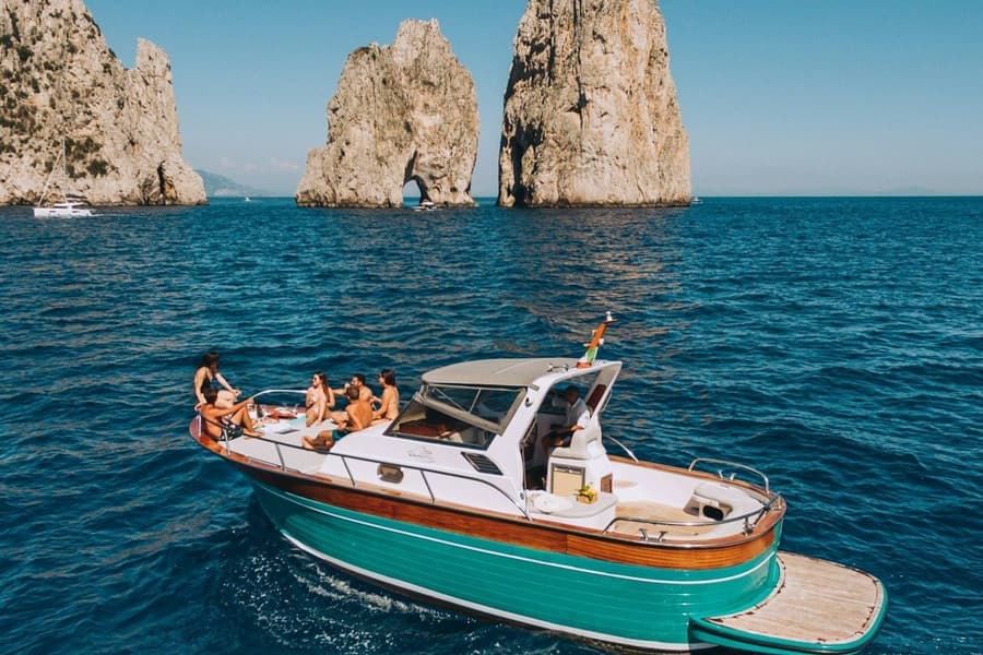 Capri: Boat Excursion from Naples, at Capri Day Trips from Naples