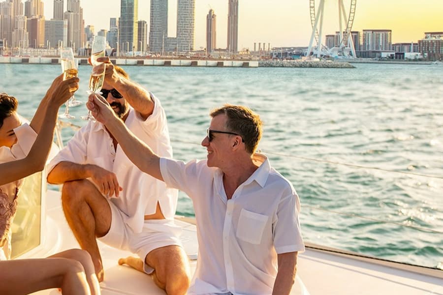 Atlantis & Ain Dubai: 1.5 Hour Afternoon Yacht Tour, at Dubai Sightseeing Cruises, Dubai