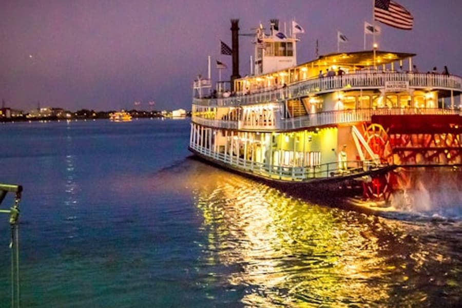 Nova Orleães: Cruzeiro Noturno de Jazz com Jantar Opcional, at New Orleans Cruises, New Orleans