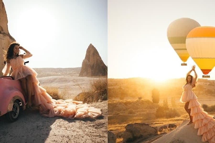 Cappadocia: Sesi Bergambar dengan Gaun Terbang, Nevsehir