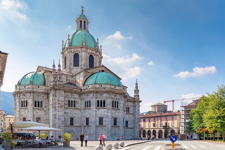 From Milan: Lake Como, Lugano & Bellagio by Bus with Private Boat Tour, Milan