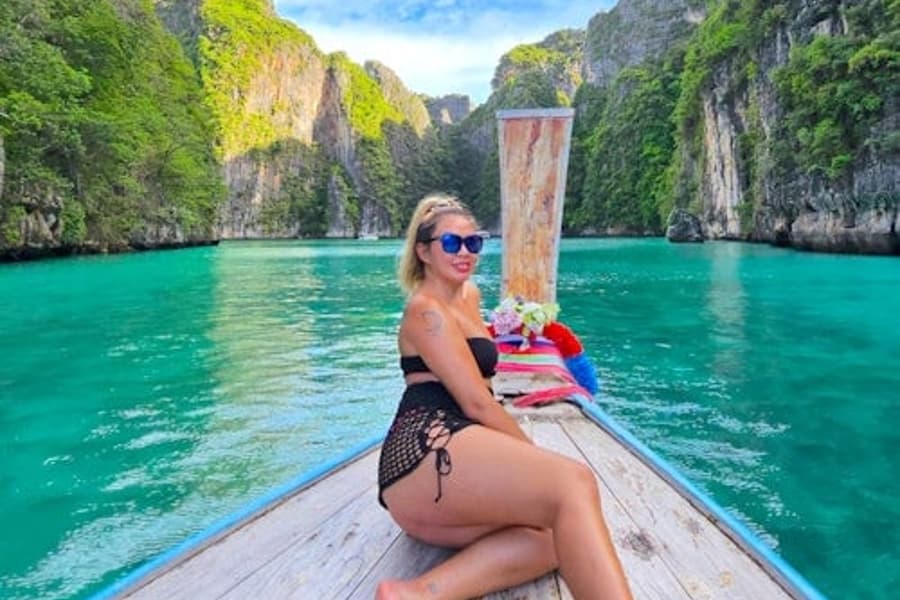 Ilhas Phi Phi: Passeio Privado de Barco Longtail com Maya Bay + Mergulho com Snorkel, Krabi
