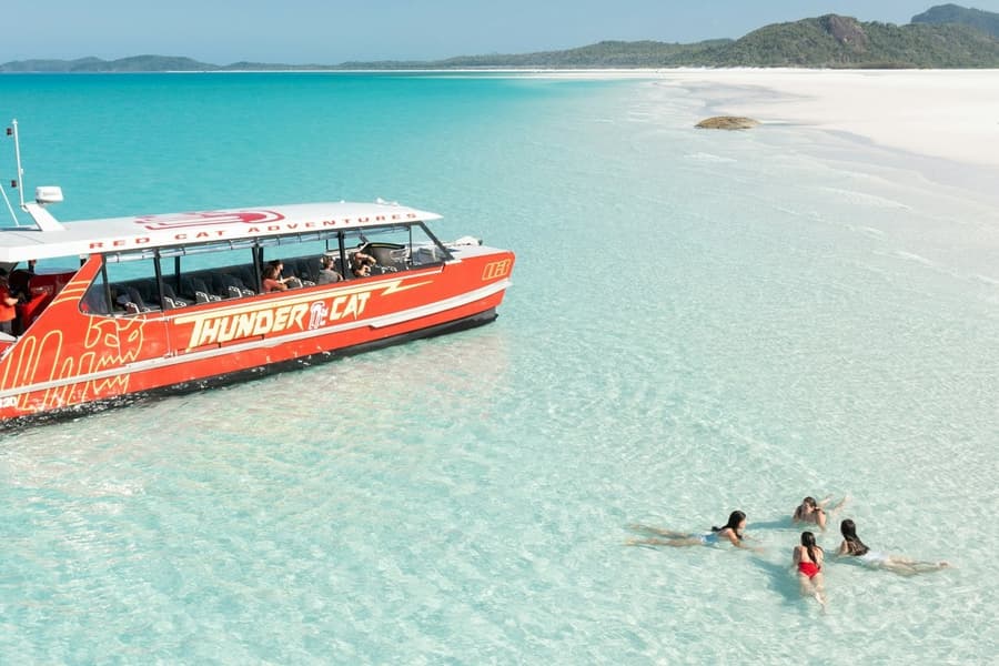 Airlie Beach: Thundercat Whitsundays All-Inclusive Day Tour + Buffet Lunch tickets at Airlie Beach Cruises