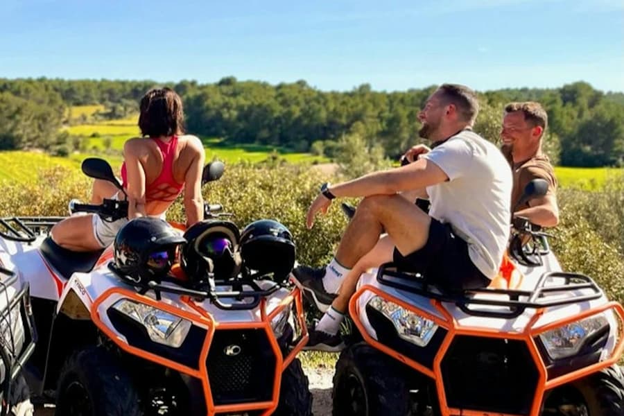 Mallorca: Guided Quad Bike Tour + Snorkeling + Cliff Jumping, Palma de Mallorca