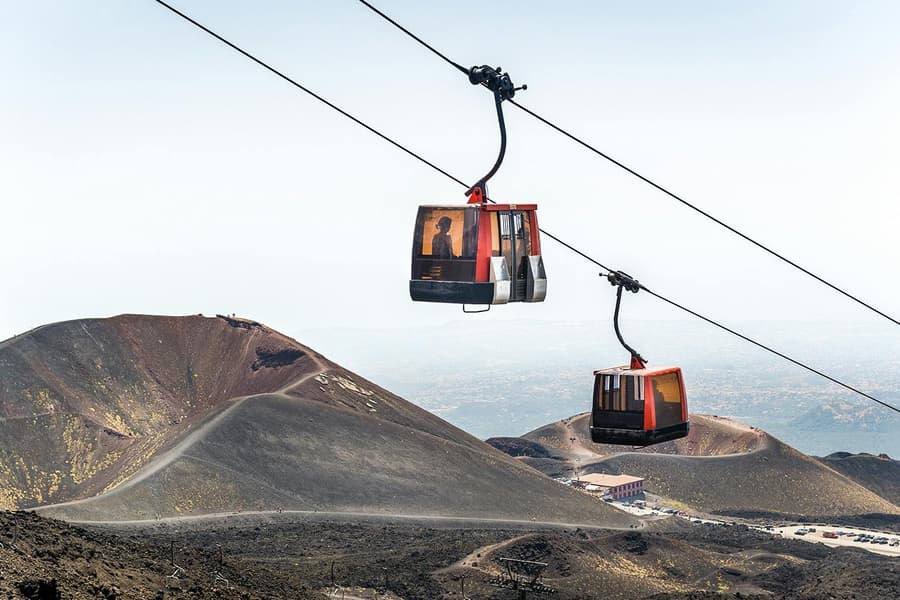 Mount Etna Cable Car Skip-the-Line Tickets, at Mount Etna, Catania