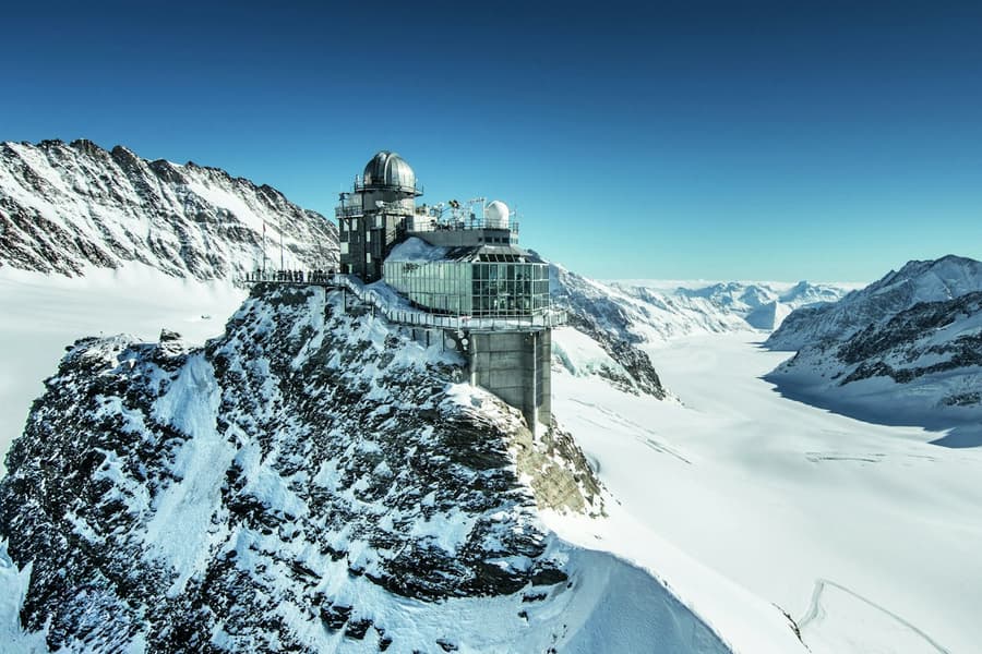 Jungfraujoch with Transport from Zurich, at Jungfraujoch, Lauterbrunnen