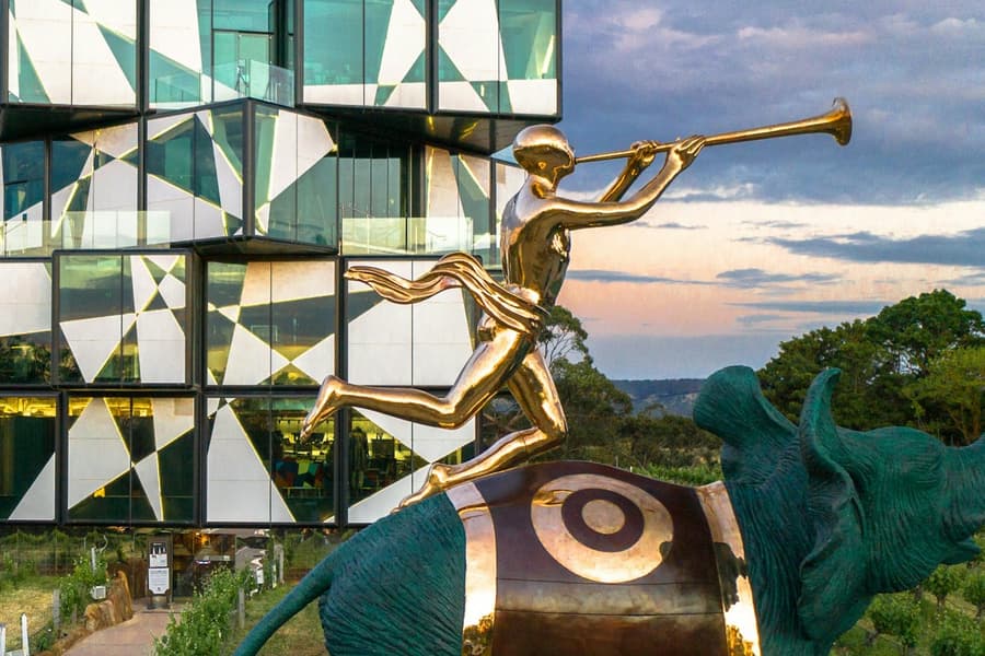 d'Arenberg Cube: Guided Tour + Wine Tasting + Salvador Dali Exhibiton Entry, at d'Arenberg Cube, McLaren Vale