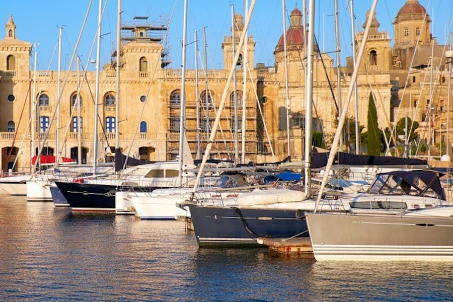 Two Harbors Cruise by Day: Guided Tour, at Sliema Water Activities, Sliema