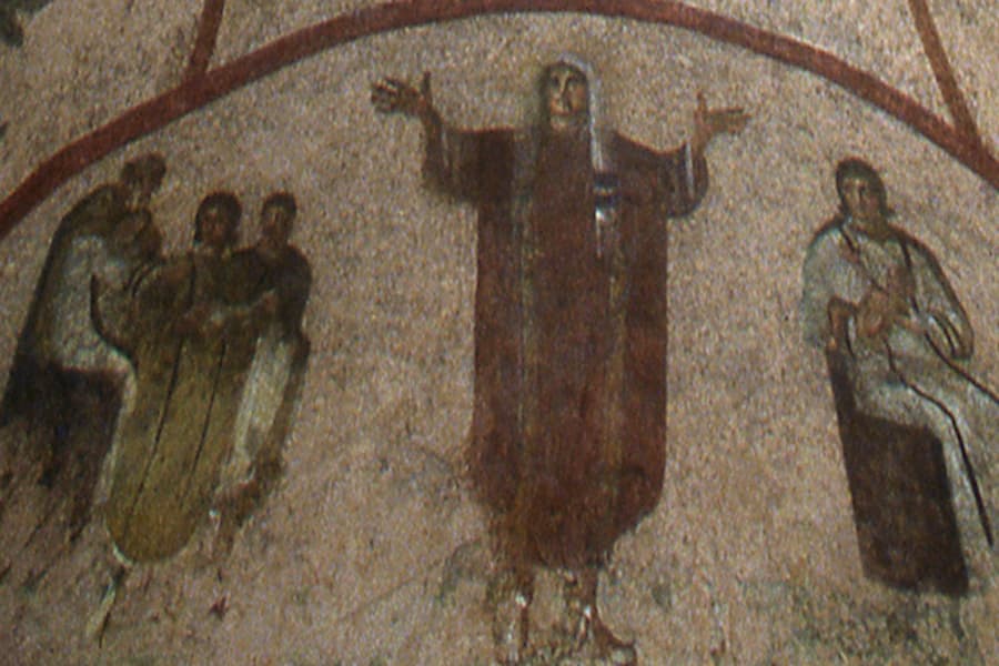 Priscilla Catacomb: Guided Tour, at Catacombs of Priscilla, Rome