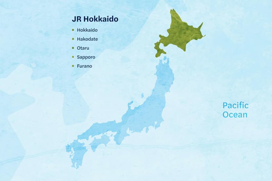 JR Hokkaido Rail Pass tickets at Hokkaido