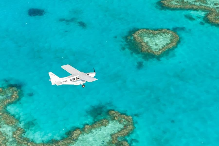 60-Minute Whitsundays Scenic Flight, at Ocean Rafting, Cairns
