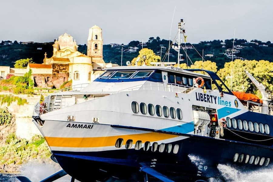 Aeolian Islands: One-Way Ferry Transfer From Milazzo To Lipari, Palermo