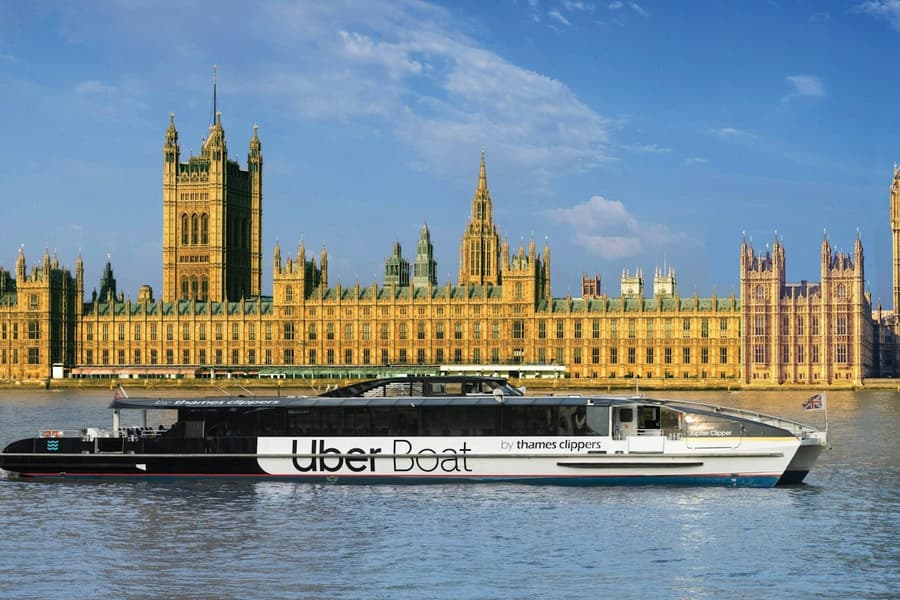 Uber Boat by Thames Clippers: Single Journey, at Thames River Cruises