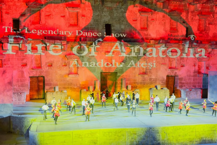 Aspendos Theater: Fire of Anatolia Dance Show Entry Ticket, Antalya