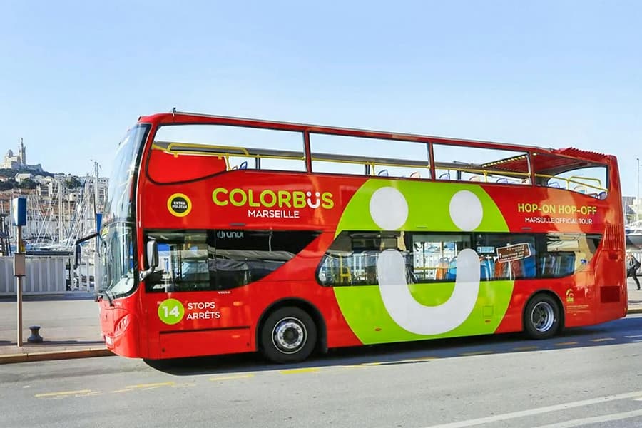 Colorbus: Marseille Hop-on Hop-Off Bus Tour, Marseille
