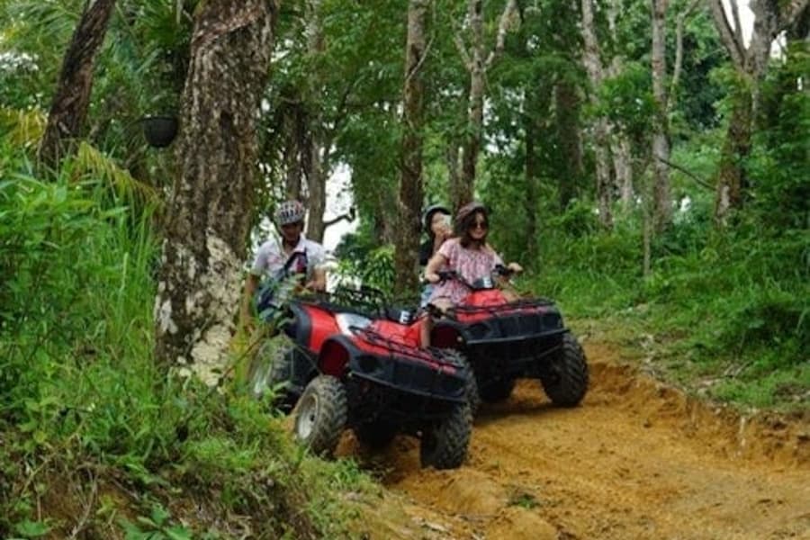 Phuket: Zipline & ATV Adventure + Transfer, at Phuket Outdoor Activities