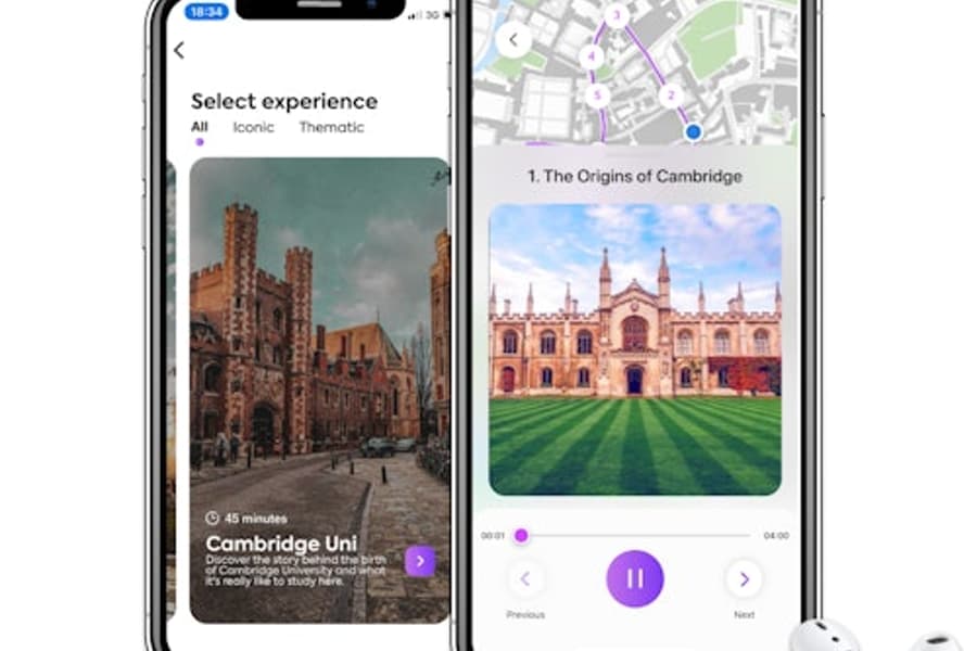 Cambridge City Audio Guide App for Your Smartphone, Cambridge