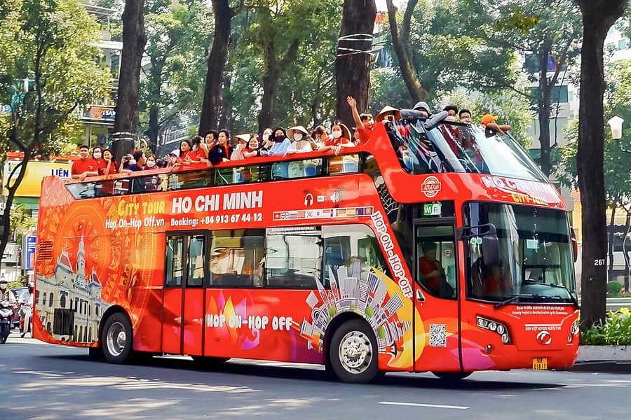 Hop-on Hop-off Vietnam: Ho Chi Minh Hop-on Hop-off Bus Tour, Ho Chi Minh City