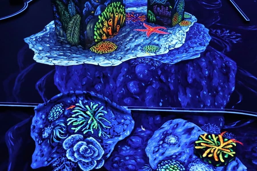 3D Blacklight Minigolf Dubai, at 3D Blacklight Minigolf Dubai