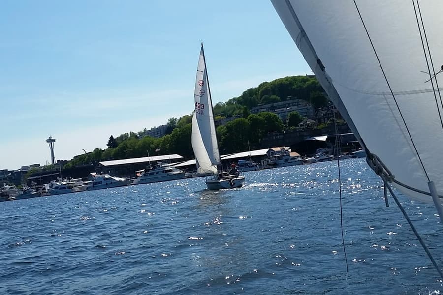 Introductory Sailing Lesson, at Sailing Trips in Seattle, Seattle