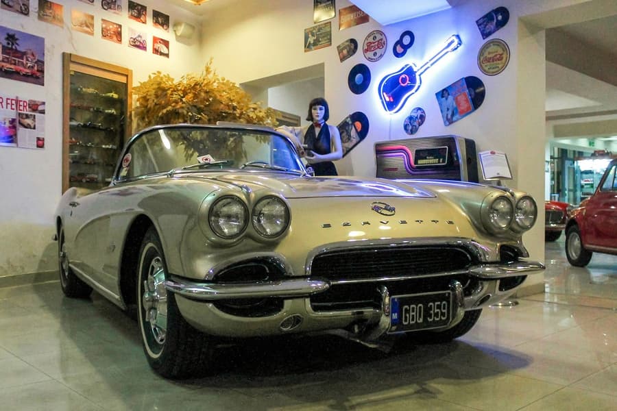 Entrades per al Museu de la Col·lecció de Cotxes Clàssics de Malta, at The Malta Classic Car Collection, St Pauls Bay
