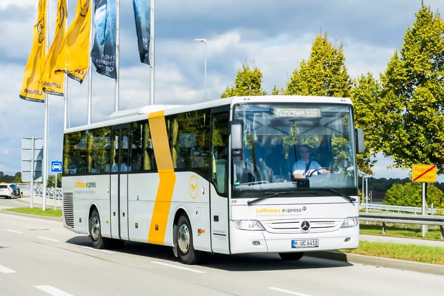 Lufthansa Express Bus One-Way Tickets: Munich Airport to/from Munich City, at Munich Airport, Munich