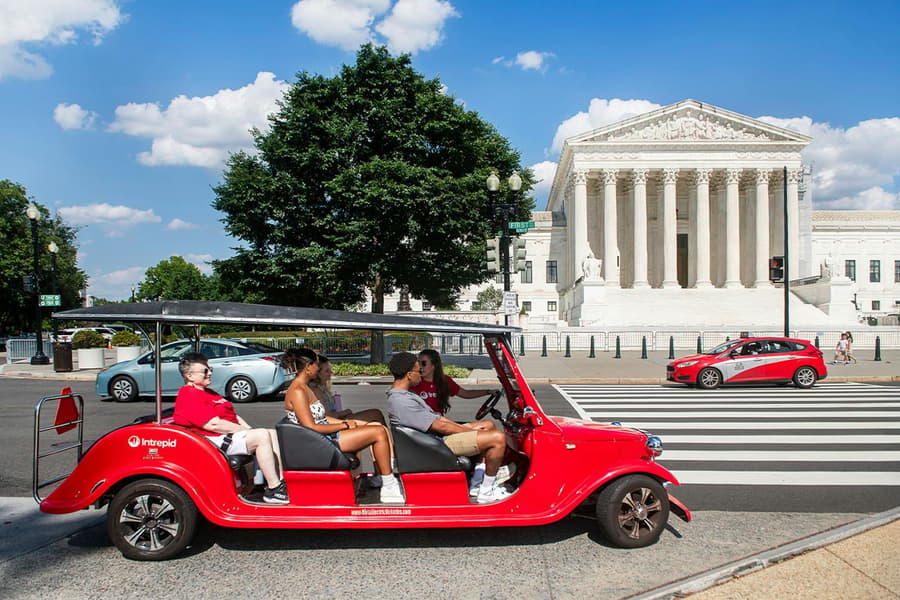 Washington DC Monuments and Memorials Electric Cart Tour, Washington DC