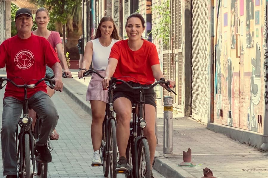 Athens Bike Tour: Ride and Bite, at Athens Bike Tours, Athens