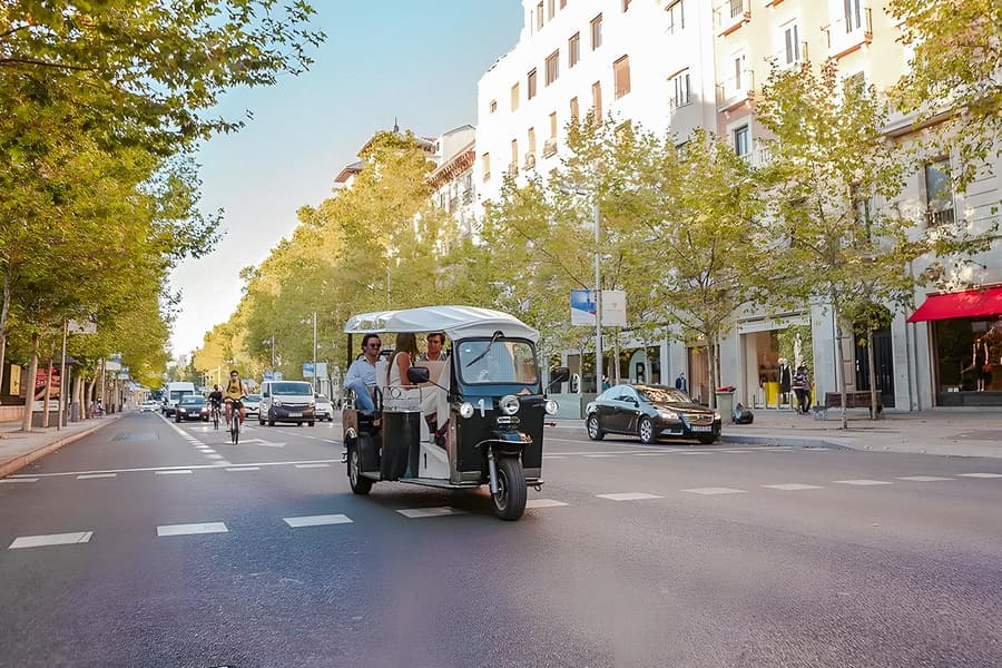 4-hour Expert Plus Madrid Tuk-Tuk Tour, Madrid